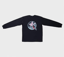 Load image into Gallery viewer, VFS Black Manumea Long Sleeve T-Shirt
