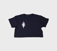 Load image into Gallery viewer, VFS Classic Black Crop T-Shirt
